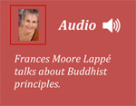 audio inteview with Frances Moore Lappé